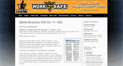 Desktop Screenshot of fallprotectionsafetyequipment.com